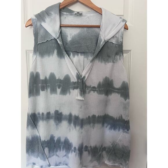 POL Waffle Knit Sleeveless Hoodie, Size 1XL - Picture 5 of 8